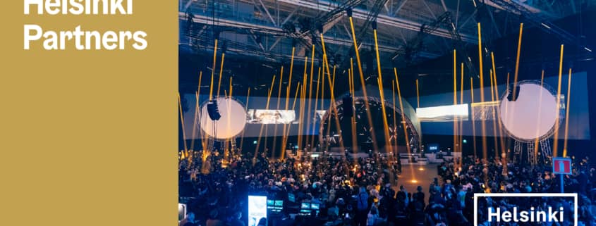 Helsinki Partners name and photo from Slush