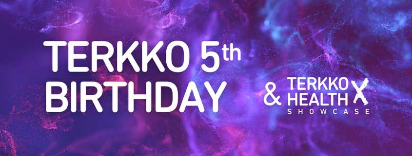 Terkko 5th birthday party banner